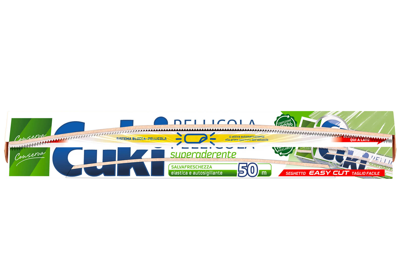 PELLICOLA SUPERADERENTE PLUS, CUKI., Cuki Pellicola 300 Metri Con Taglierina Sco - Foto 12